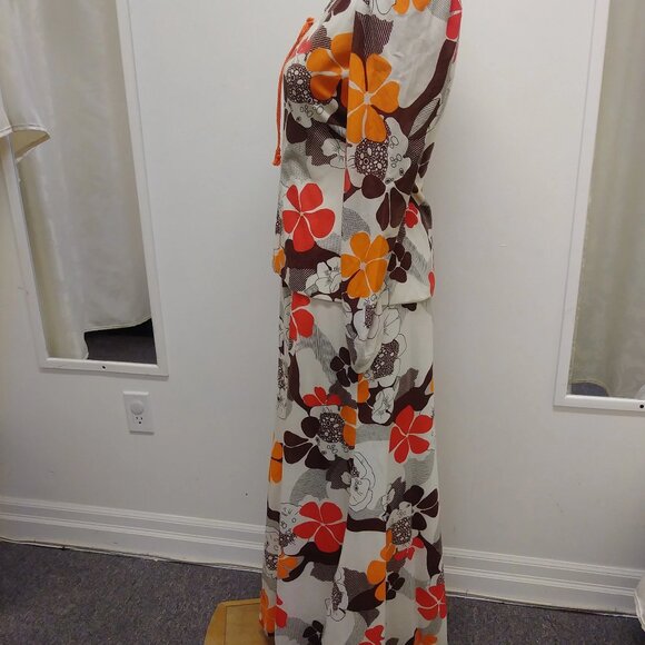 kirt and Blouse Set Handmade Hippie Dress - Picture 6 of 9